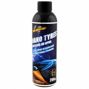 Profesjonalny preparat do pielęgnacji opon samochodowych (dressing do opon) Nano Tyres 200 ml